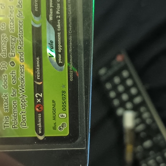 POKEMON 2022 Alolan Exeggutor V full Art HOLOGRAPHIC #8.perfect condition. - Picture 4 of 7